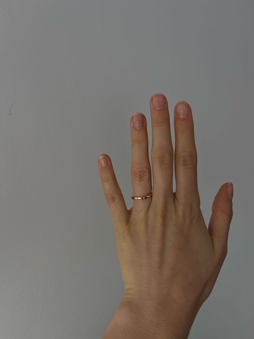 Anel Cartier Balletine Curved 18kt. Rose Gold ORIGINAL