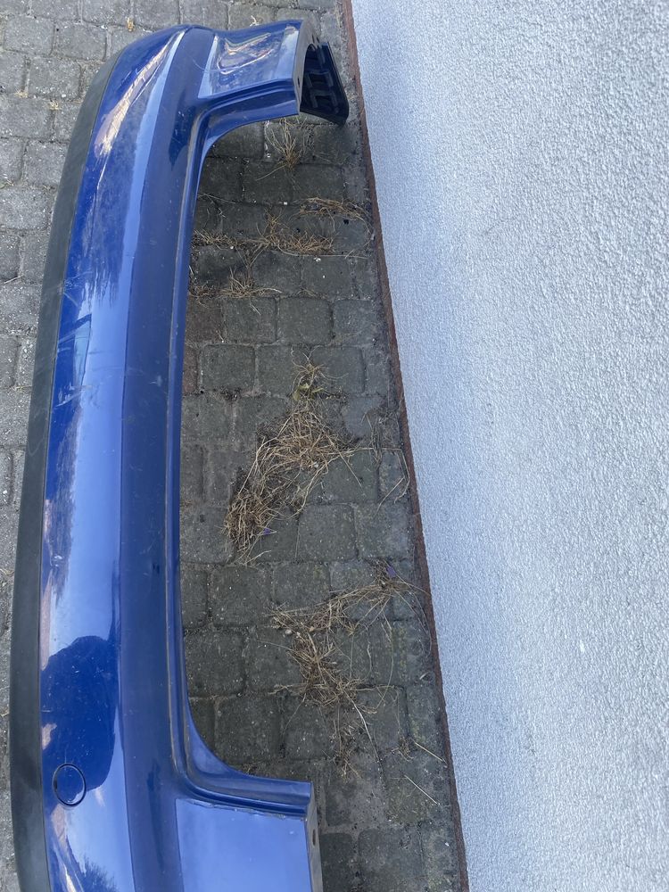 Zderzak tył tylny Vw touran I 1 LL5M 03-06r niebieski