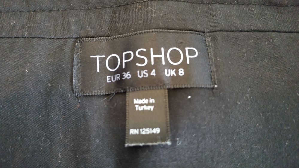 Юбка котон Topshop 36 8 размер 42