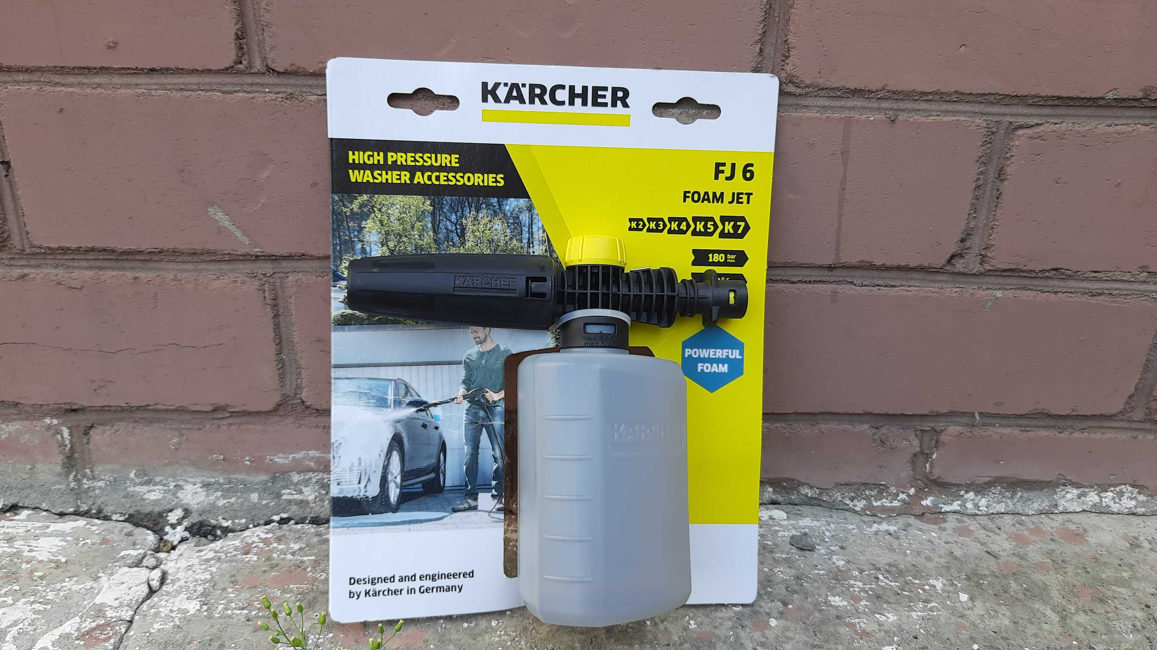 Karcher fj-6 пенная насадка регулировка подачи пены пенник