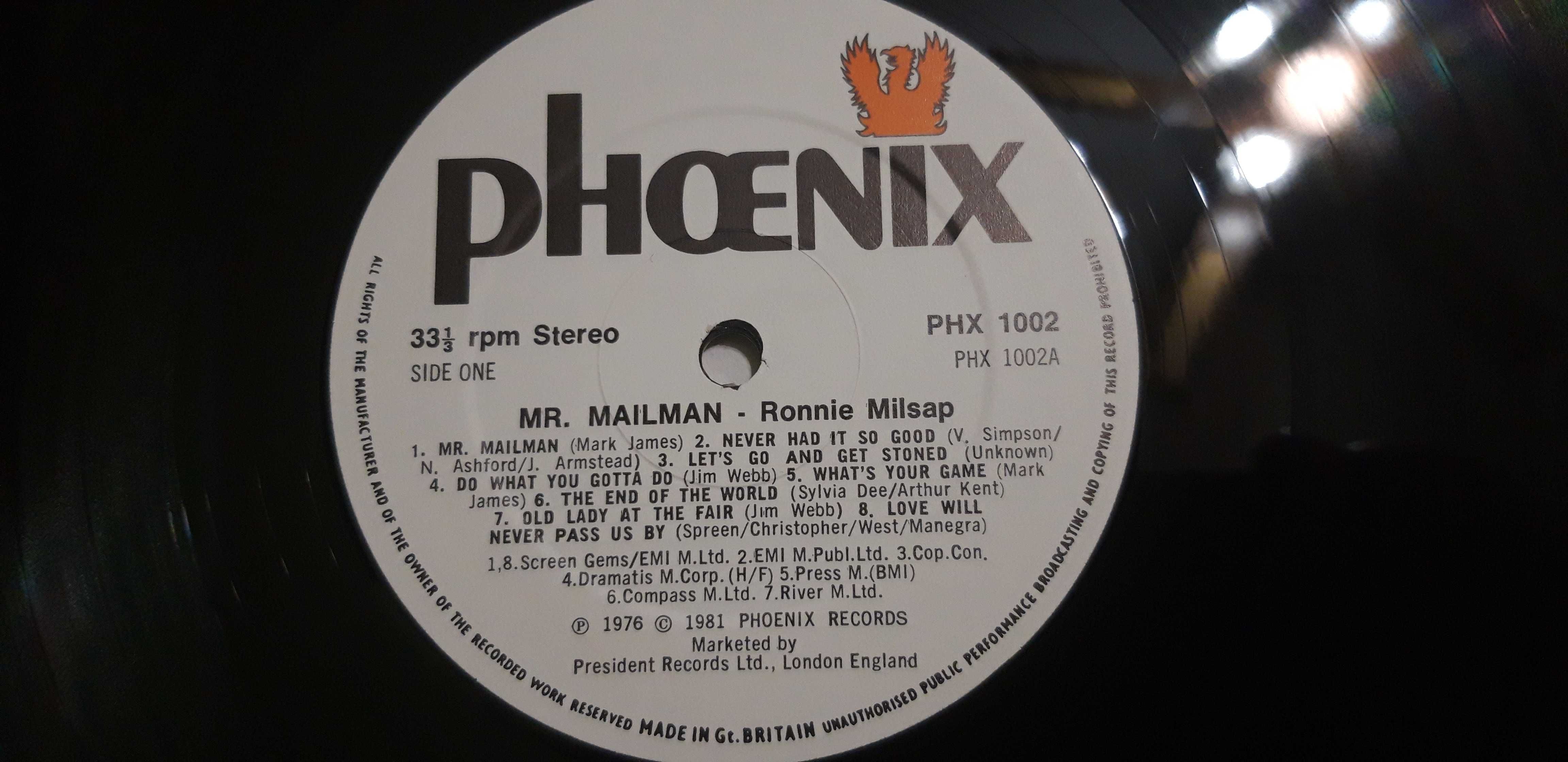 Płyta winylowa  Ronnie Milsap - Mr Mailaman