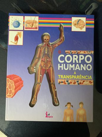 Livro didático do corpo humano para criancas