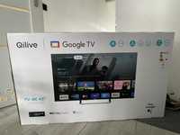 Tv smart 43 cale qilive nowy nieużywany.