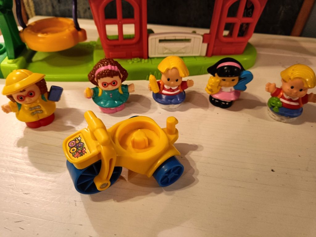 Szkoła little people fisher Price figurki przedszkola odgrywanie ról