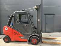 Linde H35-T Gaz LPG TRIPLEX kabina przesuw boczny  oświetlenie drogowe  5,95m/3500kg import Niemcy serwisowany stan b.db