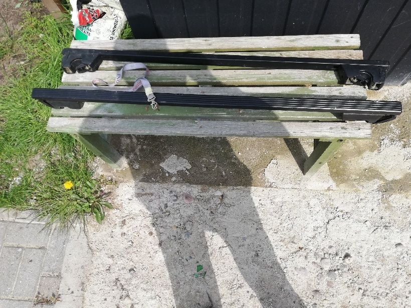 Relingi dachowe w dobrym stanie