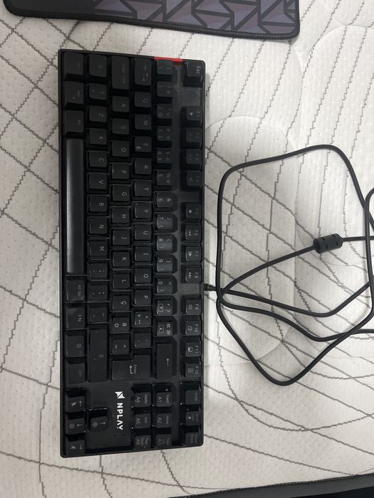 NPlay Mechanical Gaming Keyboard + NPlay Mouse Pad64552453345923121