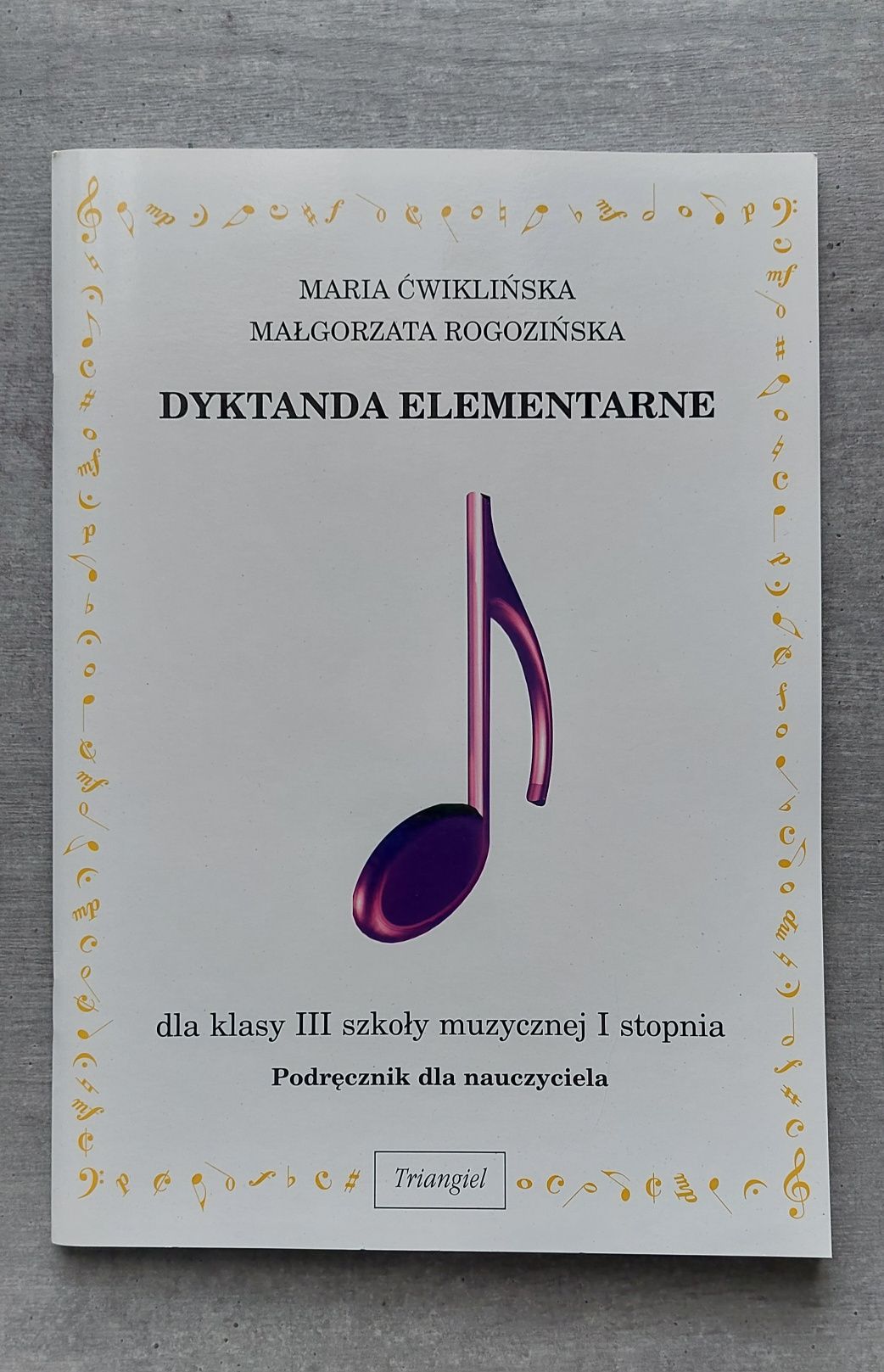 Dyktanda elementarne kl. 3 podręcznik dla nauczyciela Ćwiklińska
