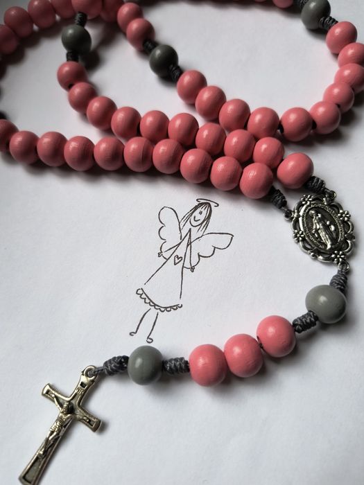 Różaniec / 10 mm / handmade