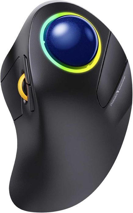 Mysz Trackball ProtoArc EM03 bezprzewodowa 1600DPI 930mAh RGB