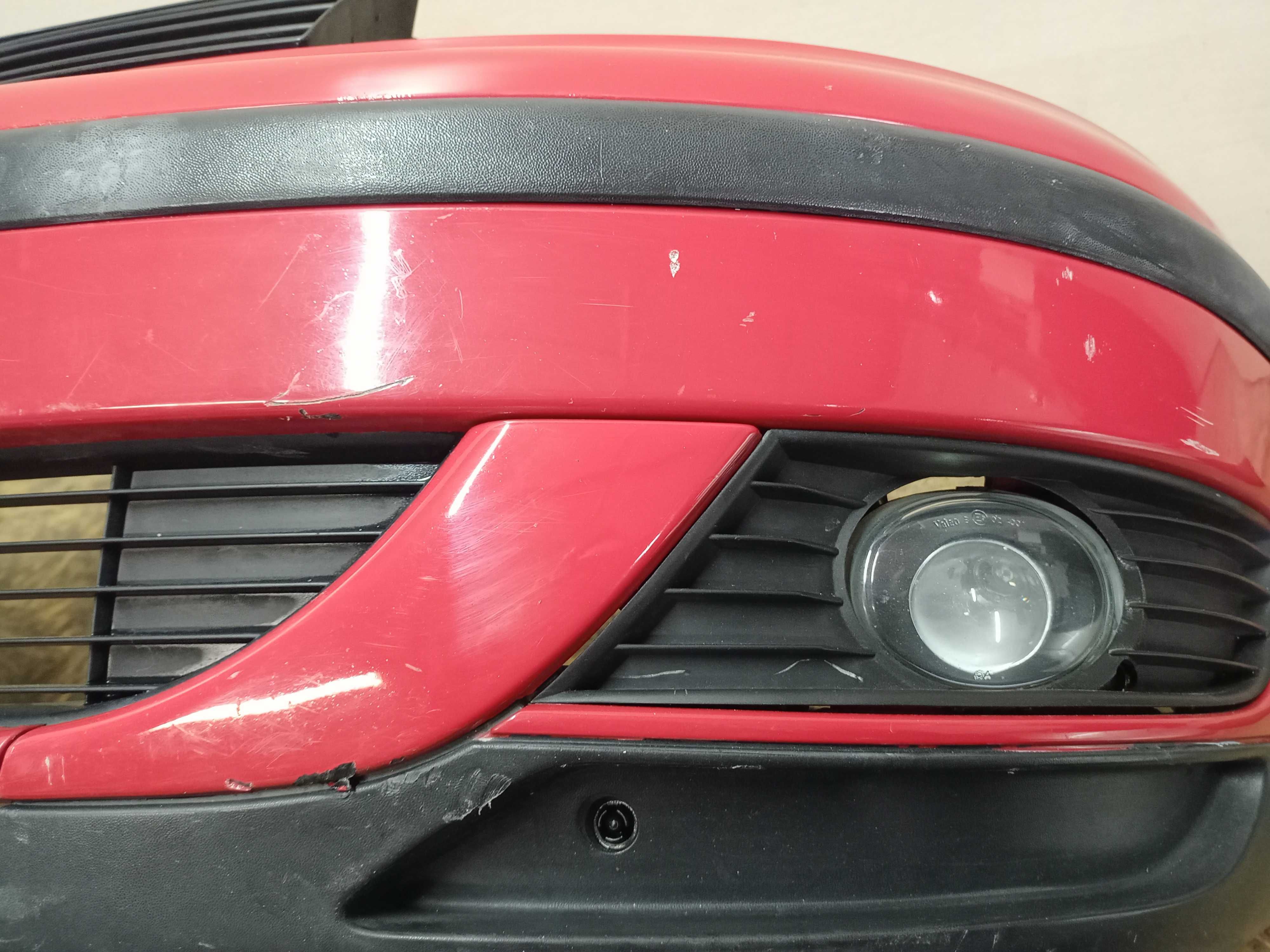 Seat Leon 1 Toledo 2 zderzak przód przedni kolor czerwony oryginał