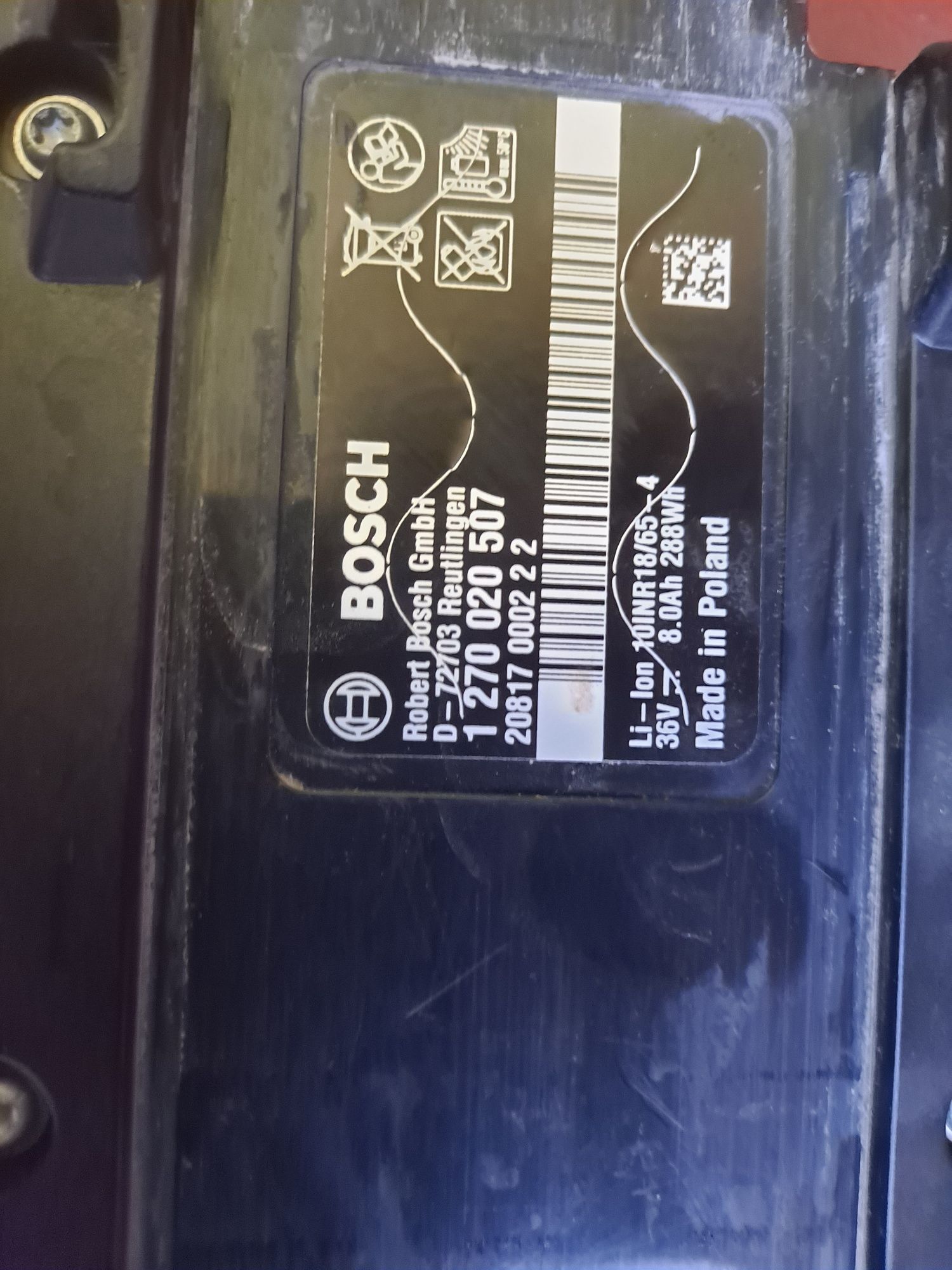 Bateria bosch do roweru elektrycznego