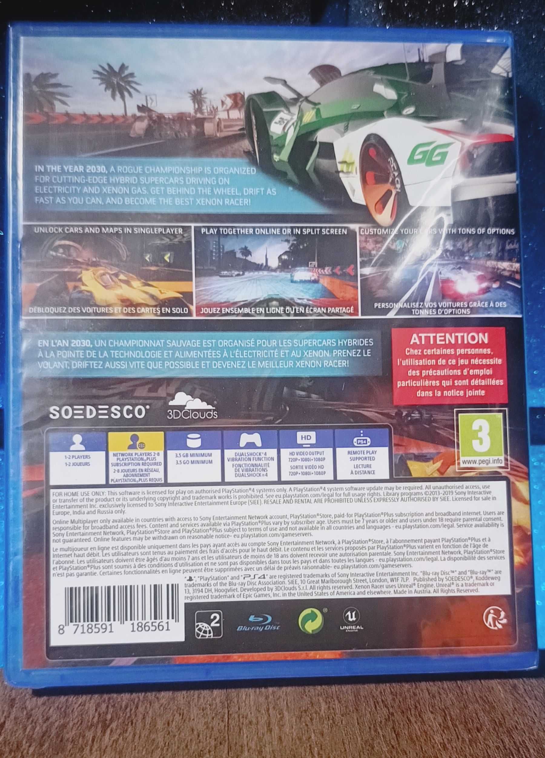 Xenon Racer PS4 / PS5 - futurystyczne wyścigi na dwie osoby