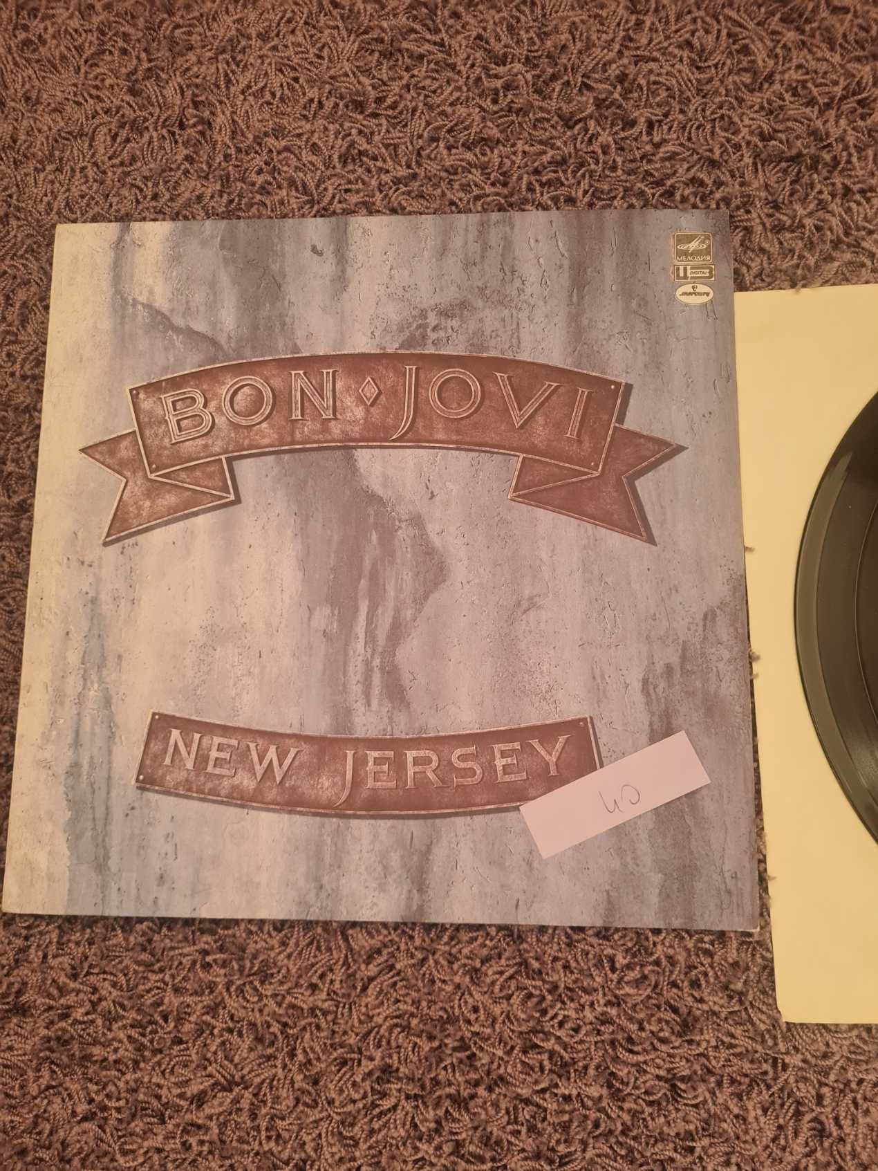 Winyl BON JOVI New Jersey LP Melodia
