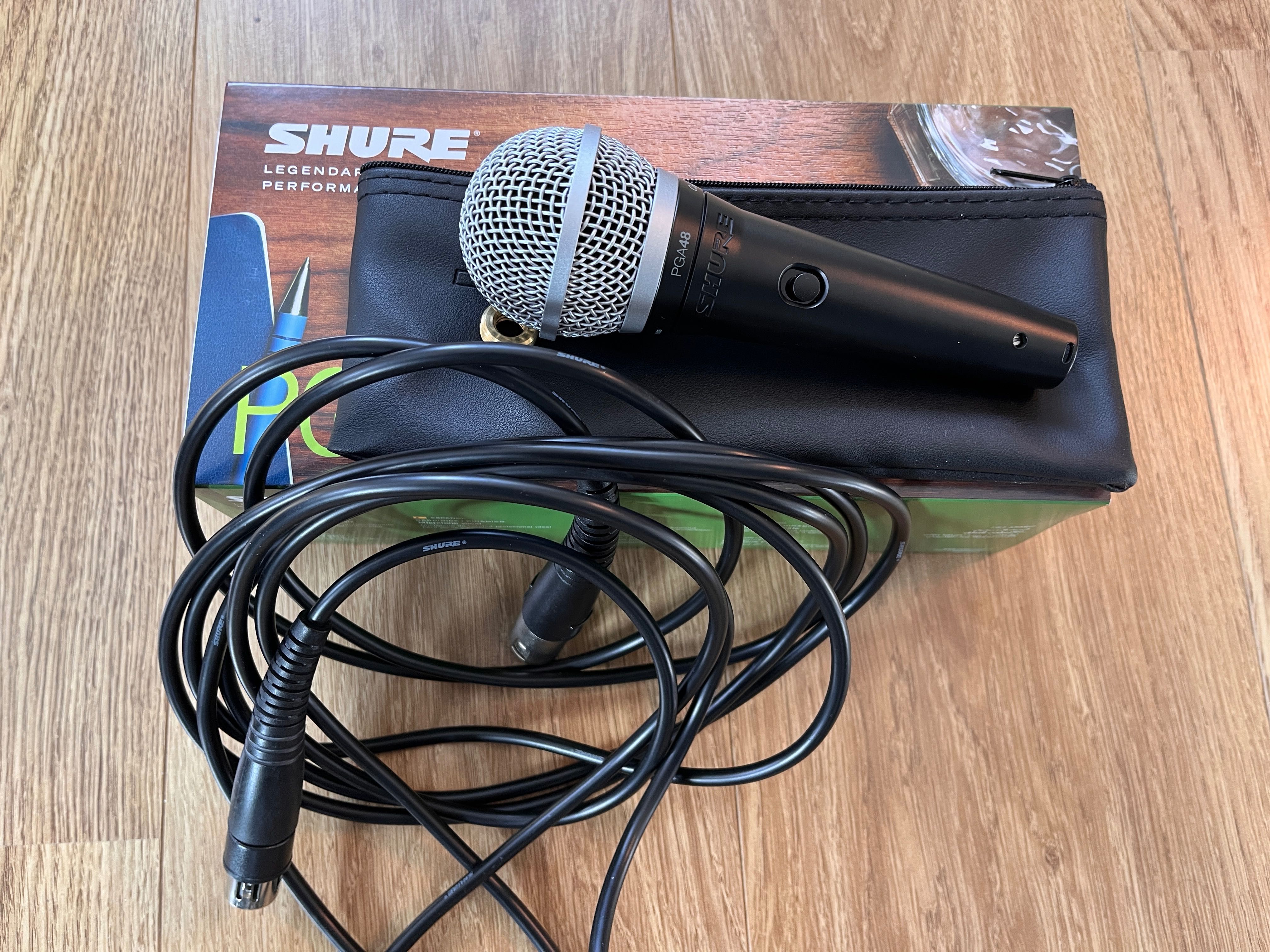 Mikrofon SHURE PGA48, stan idealny