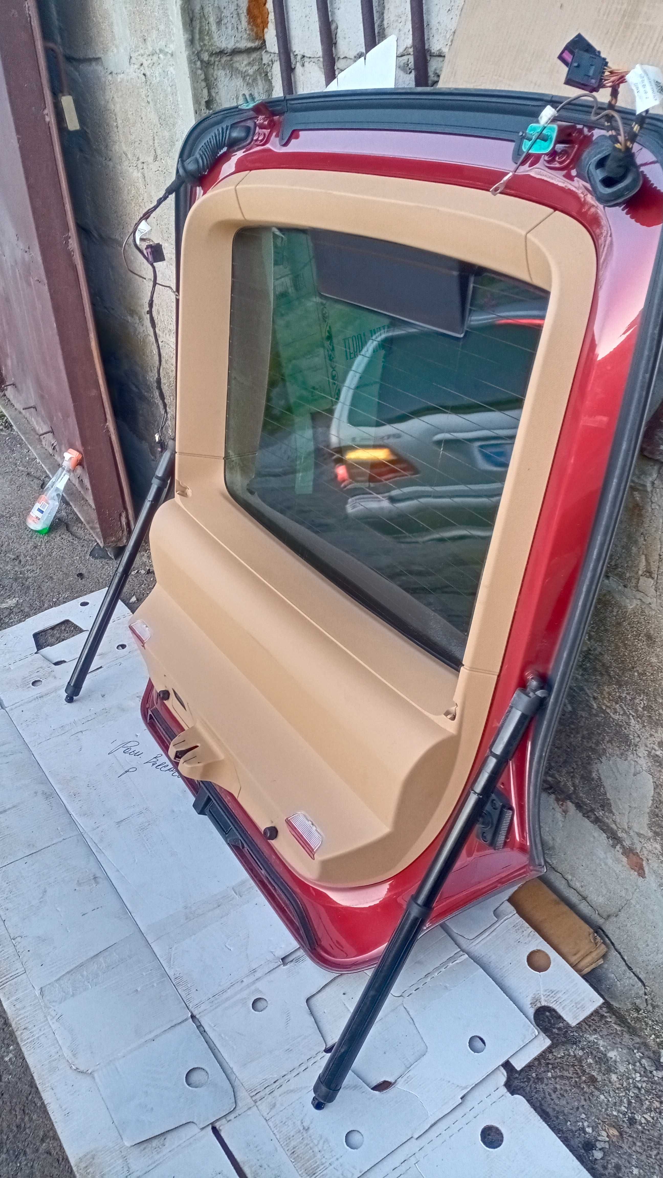 Крышка багажника со стеклом ляда Porsche Panamera Панамера 970 2009-