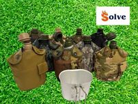 Фляга Solve NATO армейская с чехлом и чашкой 1 литр Multicam KT6104006