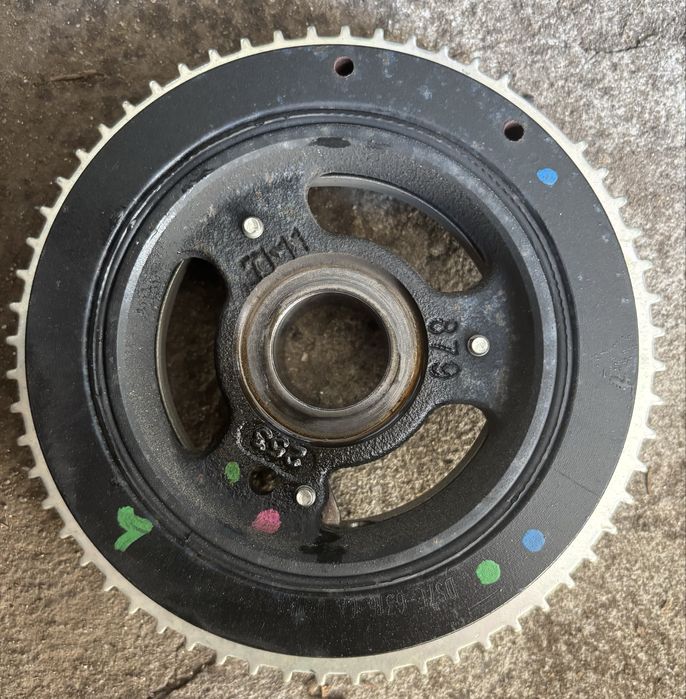 Шкив коленвала гибрид форд линкольн Ford hybrid Lincoln hybrid