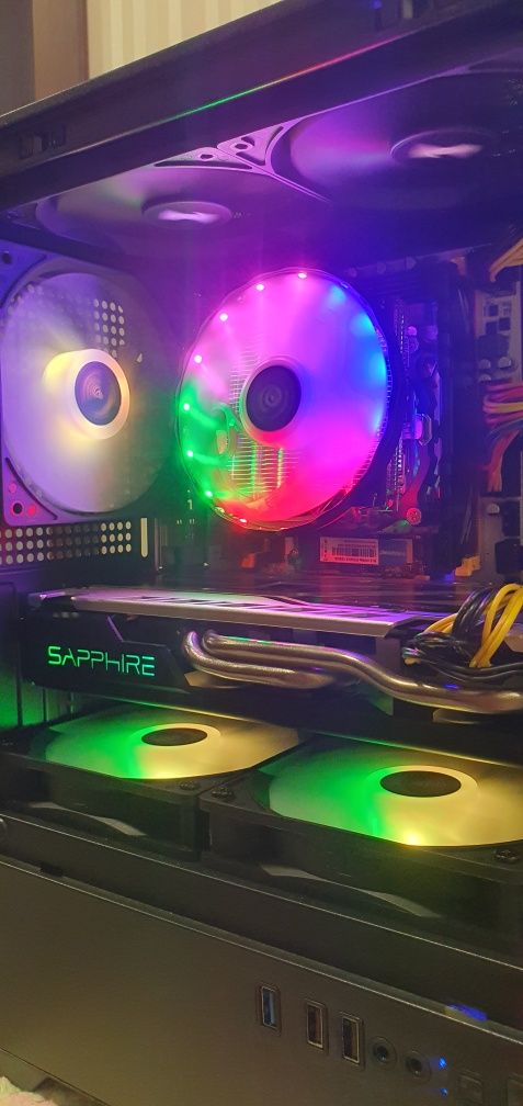 Игровой ПК Intel 14 ядер / 32 Gb DDR4 / NvMe /Rx570 Nitro+8Gb / 600 Gb