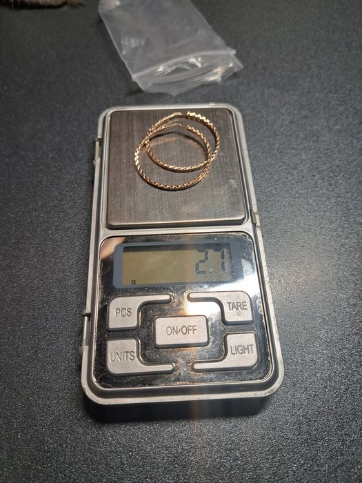 Золоті сережки 585 проби