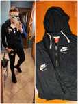 Nike - czarny komplet dresowy -rozm. M
