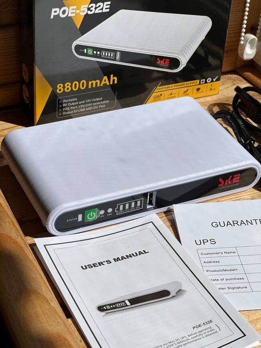 Джерело безперебійного живлення для роутерів 8800mA год. SKE-532