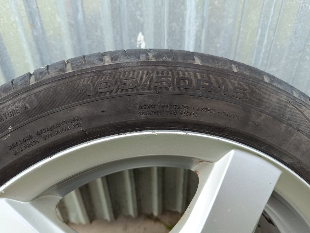 Alufelgi koła Enzo R15 stan bdb. 4x100 ET38