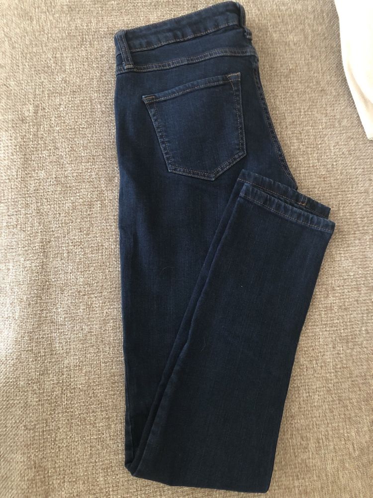 Spodnie jeansowe biodrówki Mango Alice super slim 38 M