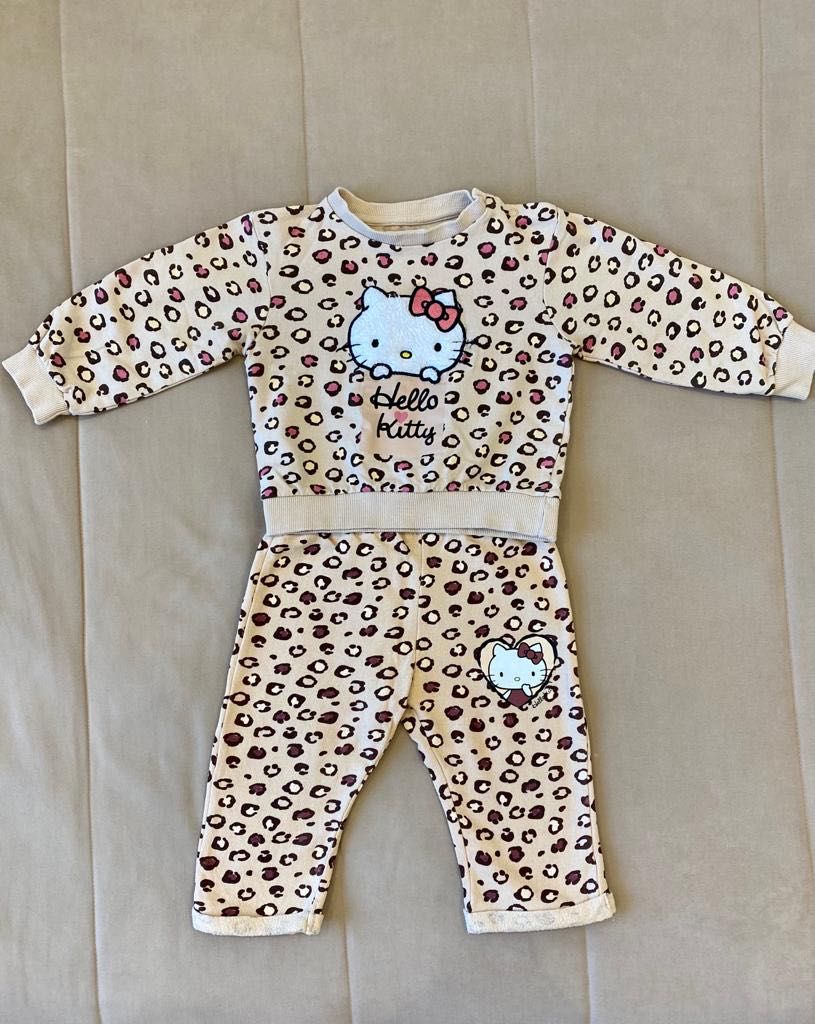 Детский костюм Hello Kitty ( кофта, штаны ) 86 см 18 месяцев