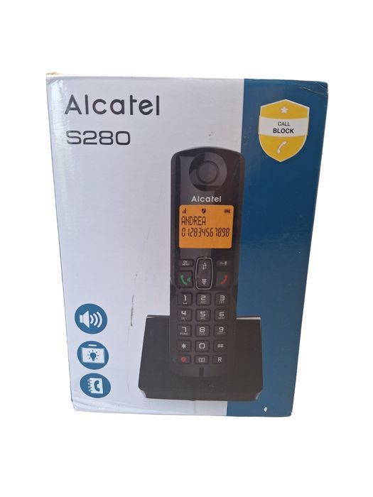 Telefon Bezprzewodowy Alcatel S280 Czarny