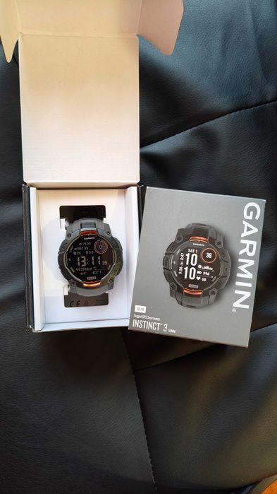 Смарт годинник Garmin Instinct 3 Solar 50 mm