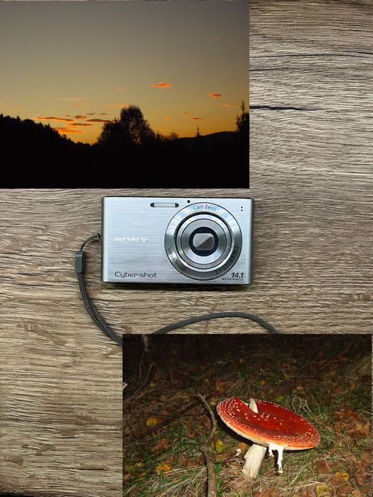 Aparat cyfrowy sony cyber shot dsc-w320