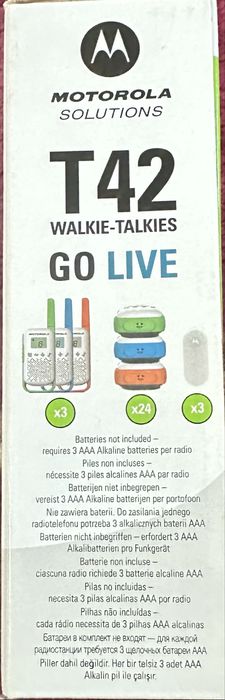 Надійна та проста рація Motorola Talkabout T42