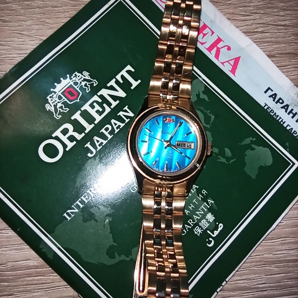 Часы женские. Orient BNQ0400FJ. Новые