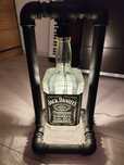 Lampa z butelki po whiskey