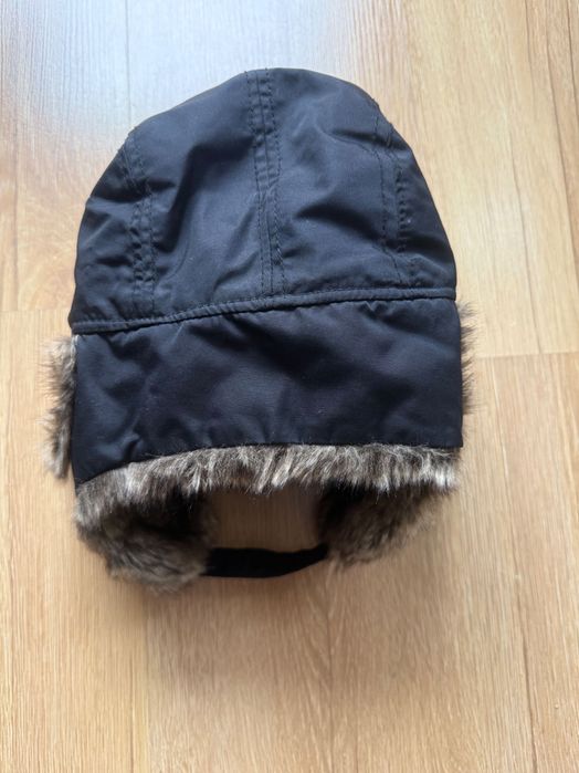 Czapka z kożuszkiem pilotka H&M 134/140
