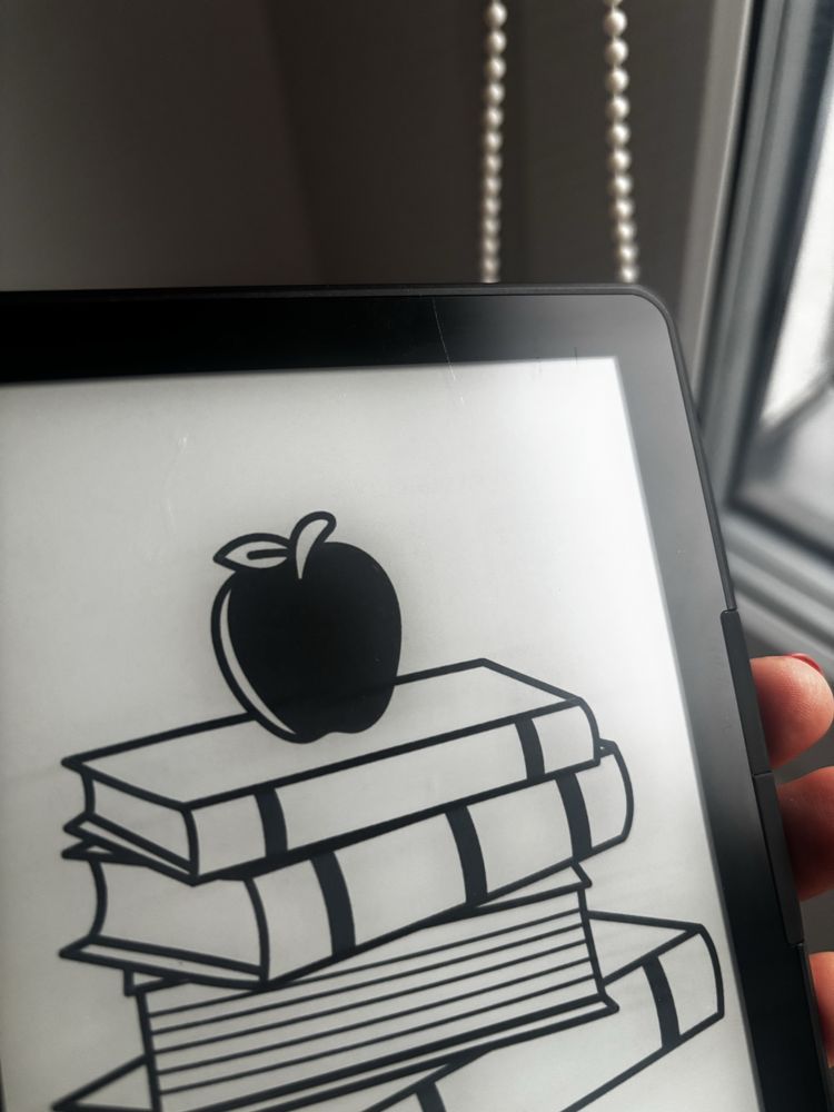 Inkbook calypso plus różowy + etui