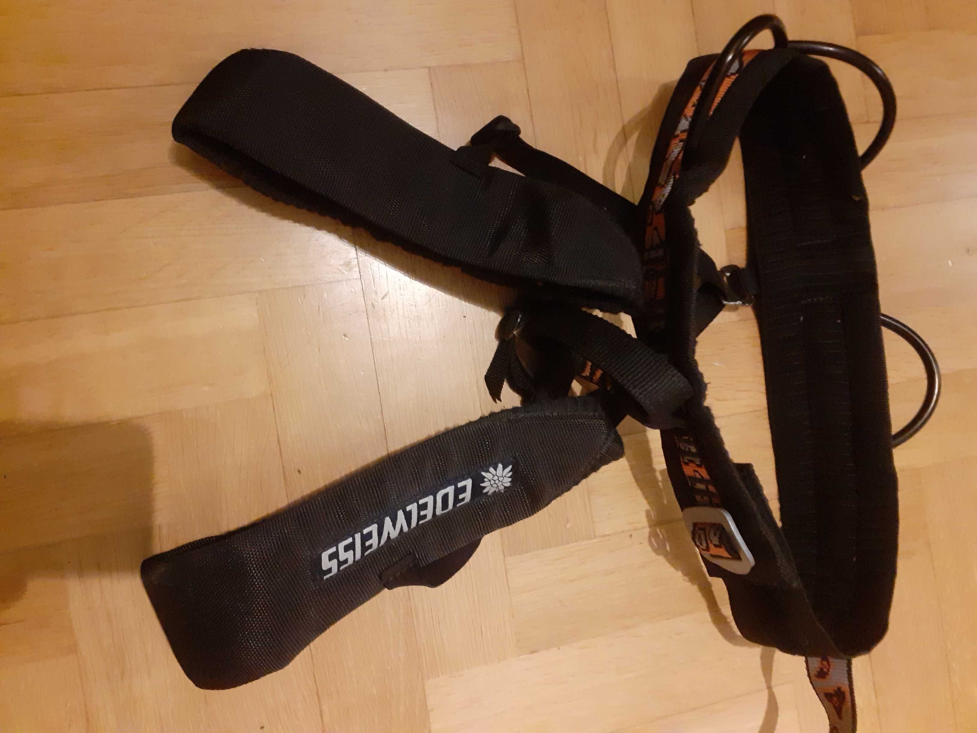 pas wspinaczkowy Edelweiss, damski juniorski, dziewczęcy, max pas 75cm