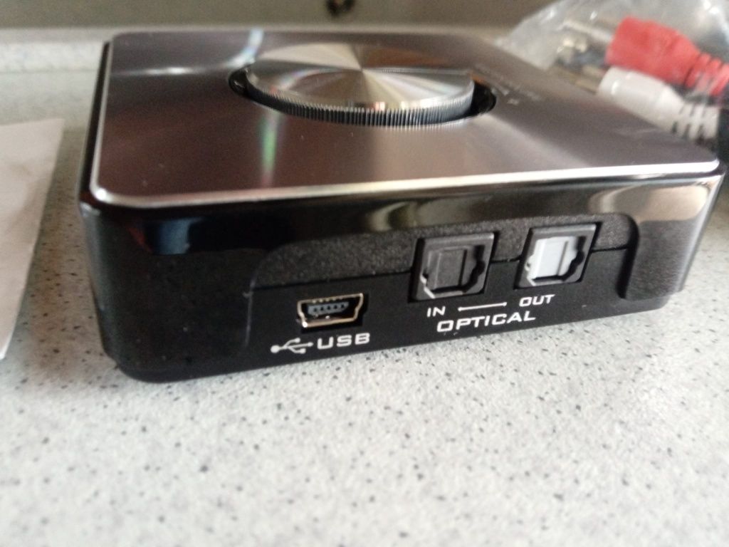 Ultimate audio AS372N  karta dźwiękowa USB 7.1 HD 24bit