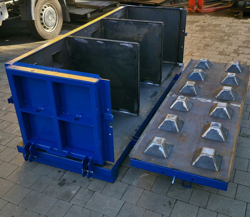 Forma do betonu bloków lego z podstawą