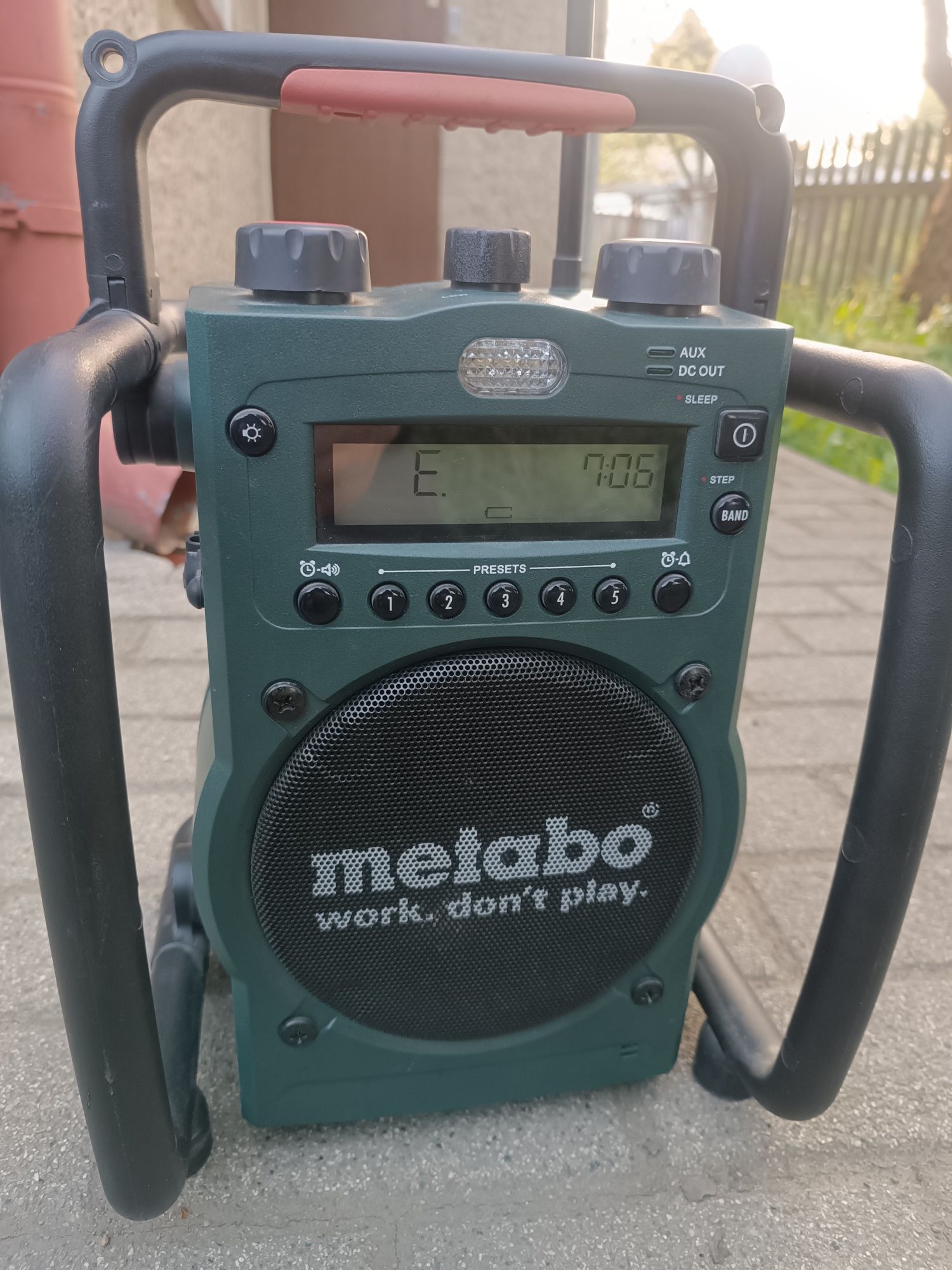 Radio budowlane Metabo