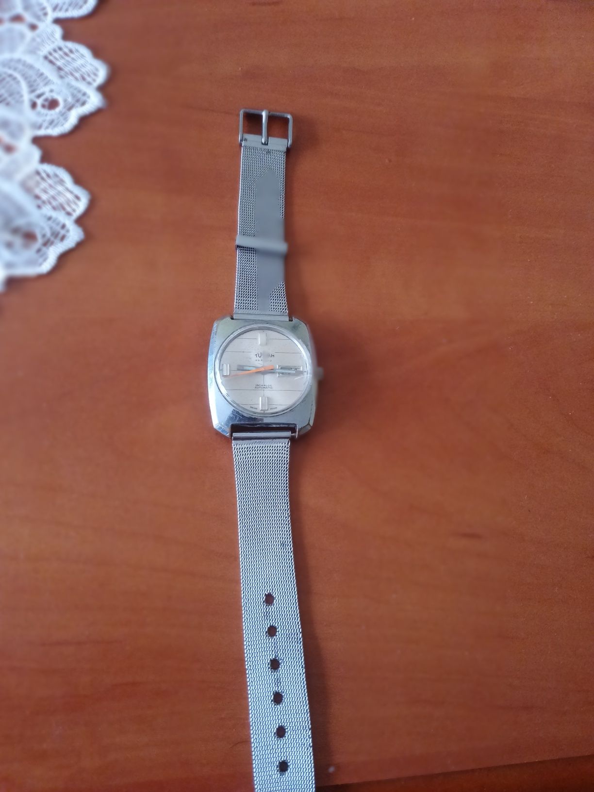 Szwajcarski zegarek vintage automatic