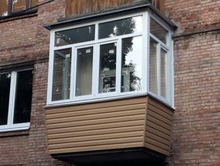 Застеклить балкон цена, балкон под ключ Киев, окна на балкон