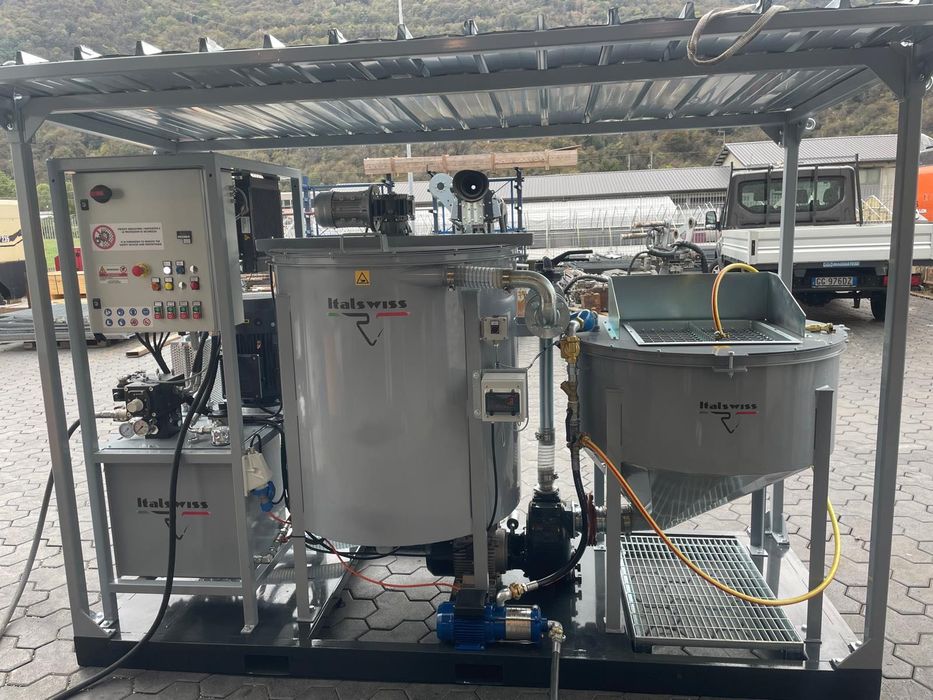 Micropale Injekcyjne/ zestaw do mieszania i injekcji 100L/100Bar/min