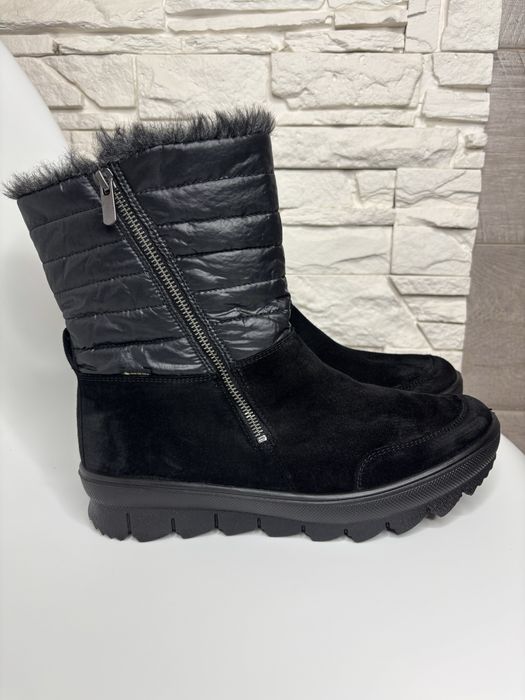 Жіночі оригінальні зимові теплі чоботи Legero Novara Gore-tex 40р