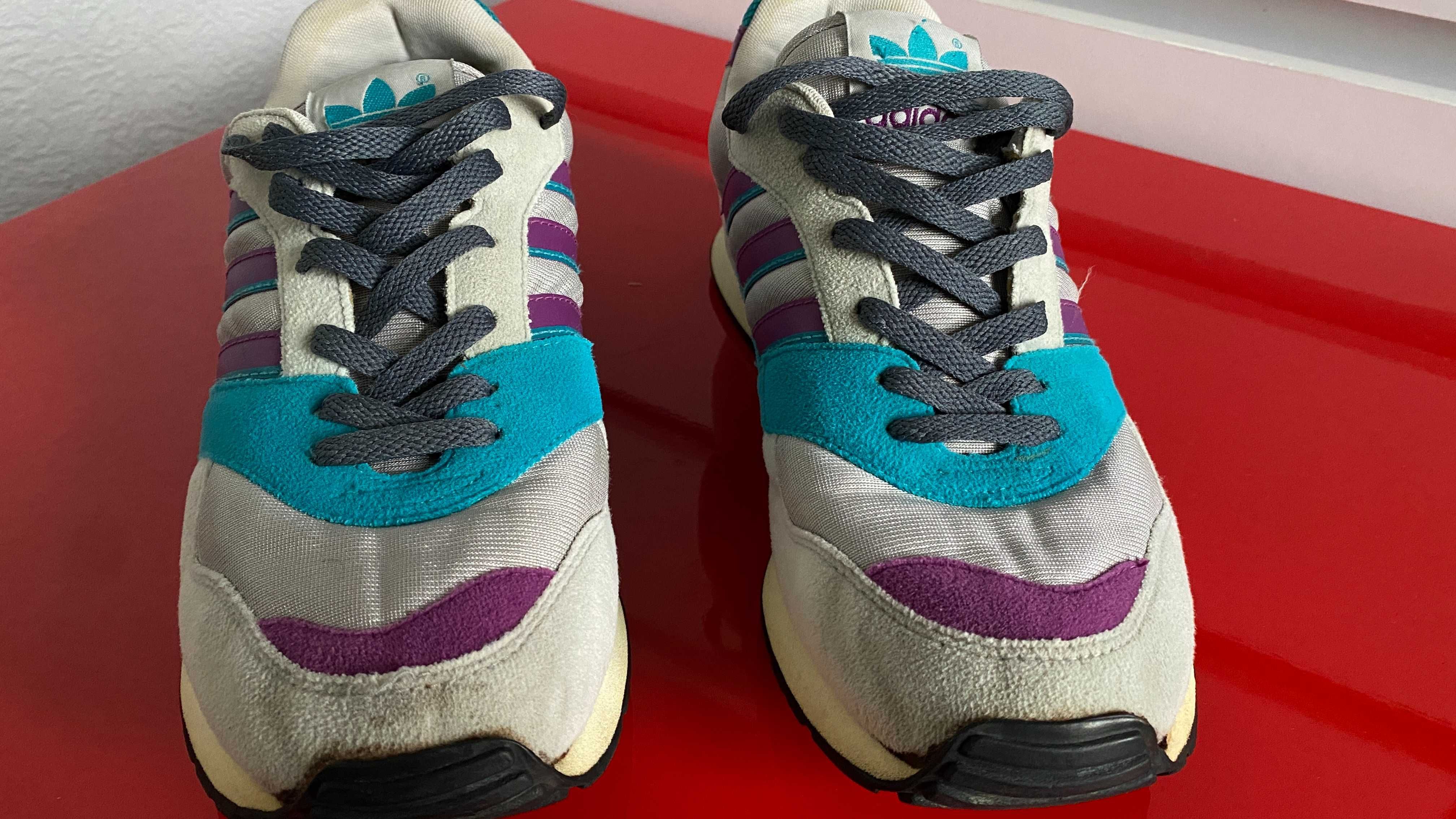 Кросівки adidas vintage оригiнал р-42.5 ст-27см(1992 рік)