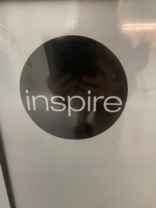 Czarna ramka na zdjęcia plakat lila 40x50cm