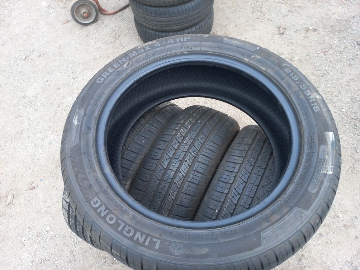 Opony 215/55R18 z Niemiec.