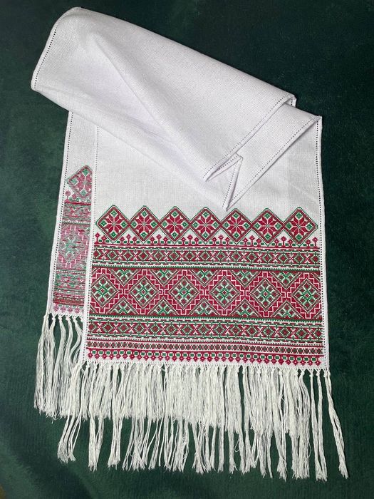 Весільний вишитий рушник на руки, 1.20