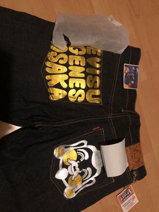 Evisu nowe spodnie, rozmiar XL